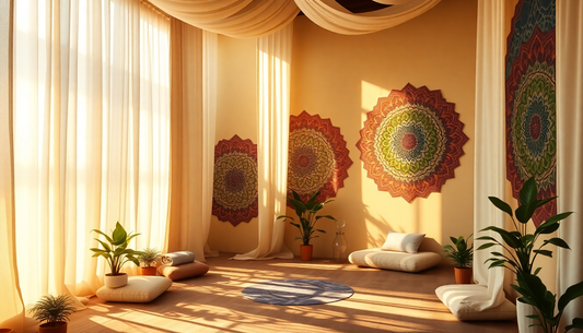 Elevate Your Space: Infusing Spiritual Serenity with Mandala Designs
